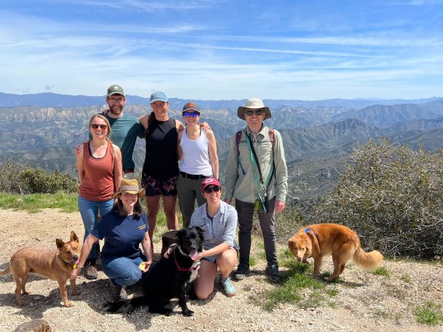 EDGE Lab at Fig Mountain. Spring '23.